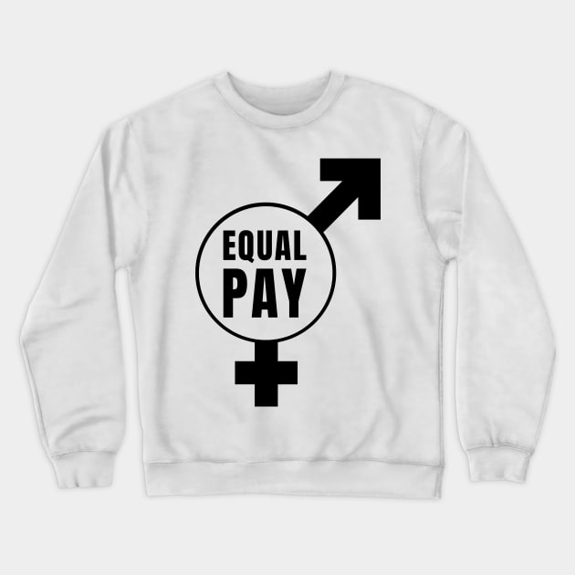 US Women's Soccer Team Deserves Equal Pay Crewneck Sweatshirt by sheepmerch